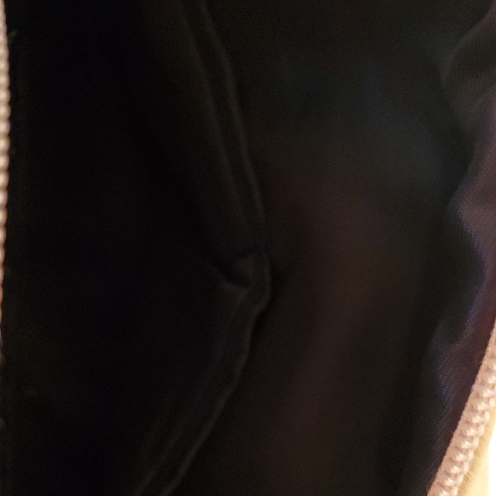 Tan and Brown Handbag,Yixingwj 16033 Zip Closure,front And Back Pockets Det Strp - Picture 9 of 9